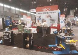 Biseladoras y achaflanadoras CEVISA con HECK industries, FABTECH 2017